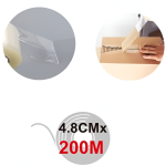 Διάφανη Ταινία Συσκευασίας 4.8cm x 200m Σετ 6 Τεμαχίων AL9606 - Image 3