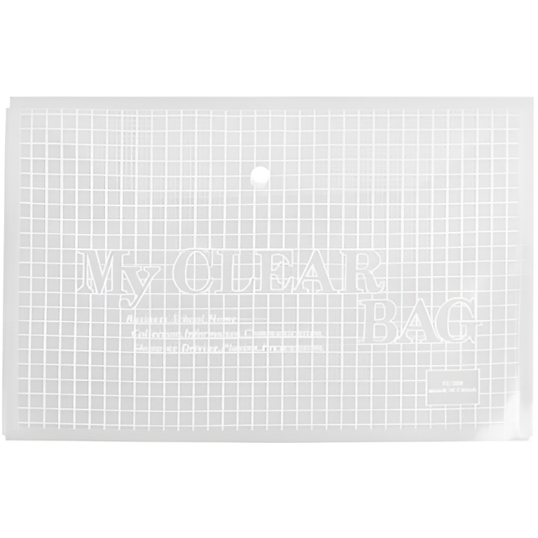 Διαφανής Φάκελος Εγγράφων A4 Με Κουμπί AL7376