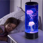 Διακοσμητικό Ηχείο & Φωτιστικό RGB LED Ενυδρείο Με Μέδουσες - Image 3