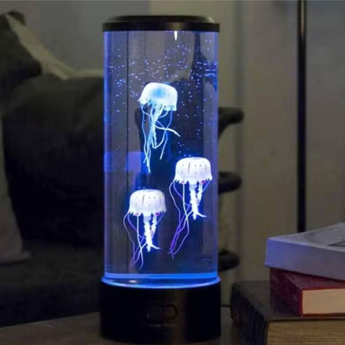 Διακοσμητικό Ηχείο & Φωτιστικό RGB LED Ενυδρείο Με Μέδουσες - Image 4