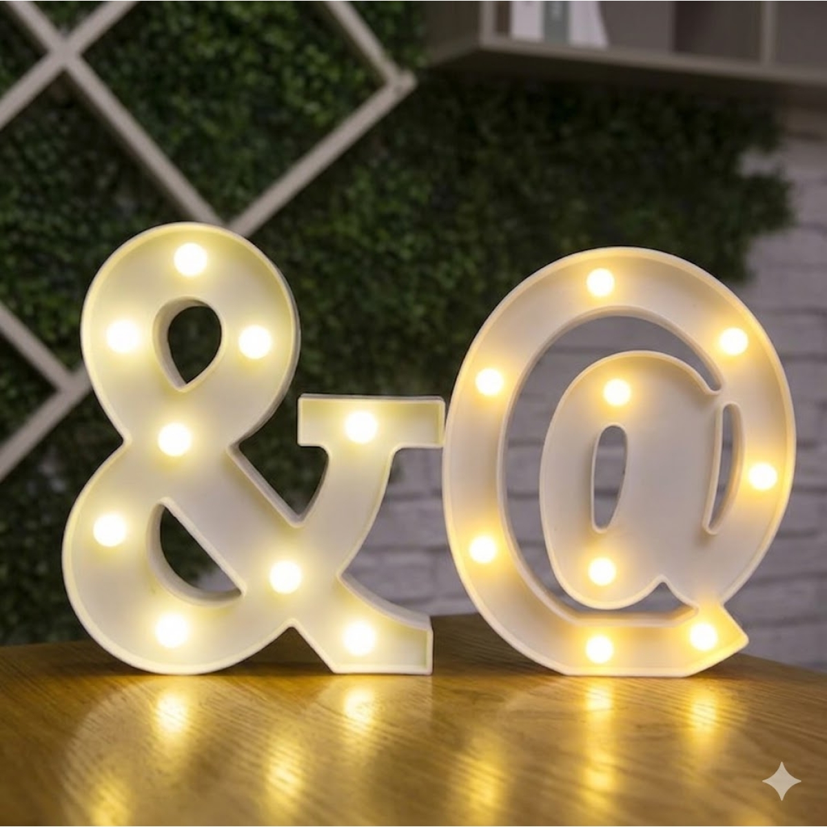 Διακοσμητικό Σύμβολο LED Μπαταρίας 22cm Με Ζεστό Φως Motarro ME095 - Image 7