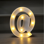 Διακοσμητικό Σύμβολο LED Μπαταρίας 22cm Με Ζεστό Φως Motarro ME095 - Image 3