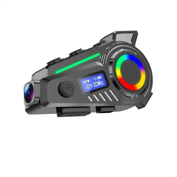 Ενδοεπικοινωνία Κράνους Bluetooth Με Κάμερα DVR Και GPS - K19 Helmet System