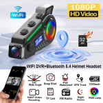 Ενδοεπικοινωνία Κράνους Bluetooth Με Κάμερα DVR Και GPS - K19 Helmet System - Image 2