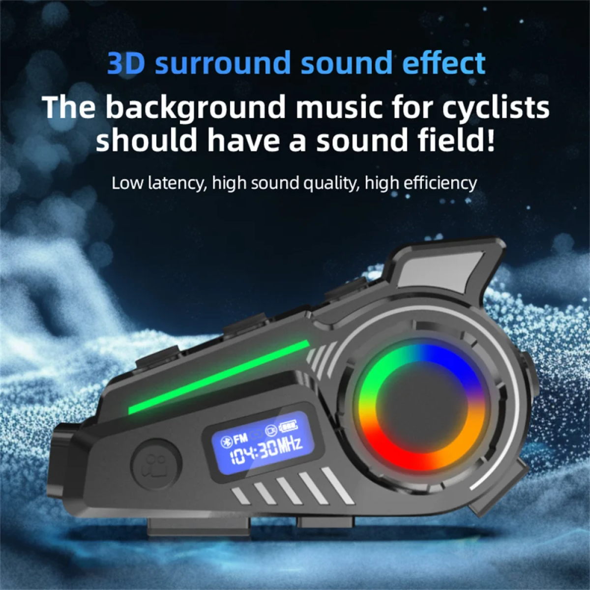 Ενδοεπικοινωνία Κράνους Bluetooth Με Κάμερα DVR Και GPS - K19 Helmet System - Image 12