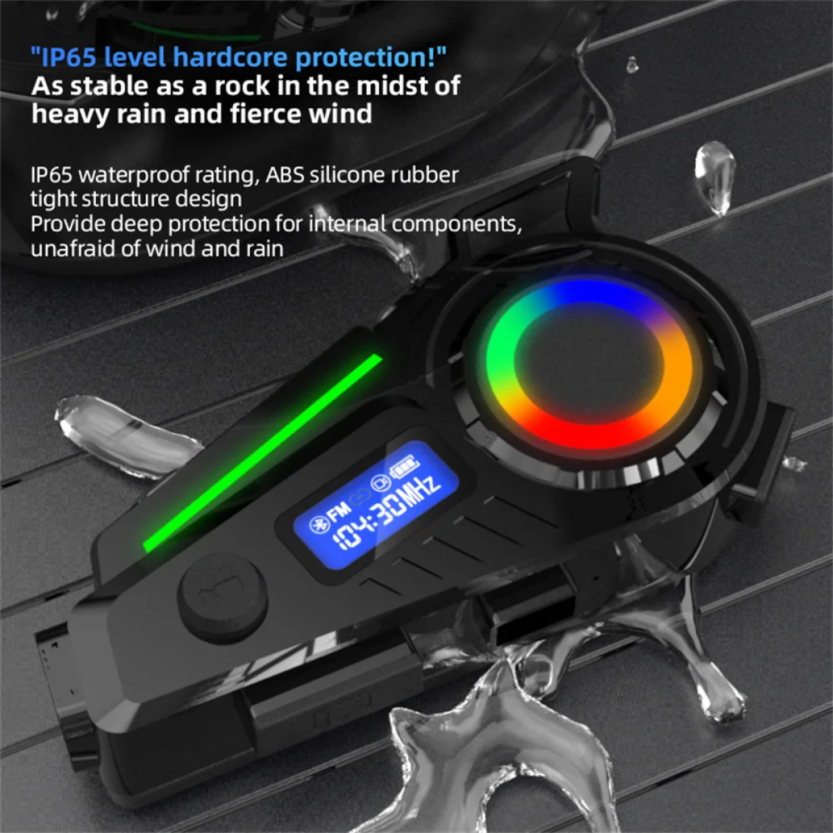 Ενδοεπικοινωνία Κράνους Bluetooth Με Κάμερα DVR Και GPS - K19 Helmet System - Image 13