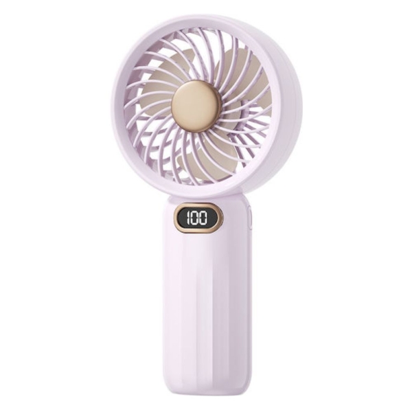 Επαναφορτιζόμενο Ανεμιστηράκι Χειρός με 3 Ταχύτητες & Βάση Στήριξης DM-79N