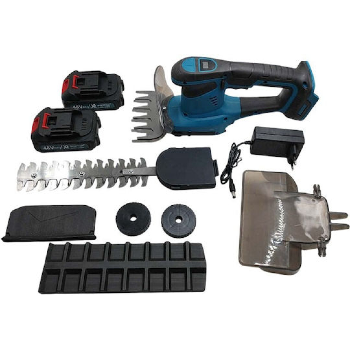 Επαναφορτιζόμενο Μπορντουροψάλιδο 48V 110mm Με 2 Μπαταρίες HL-06345 - Image 2