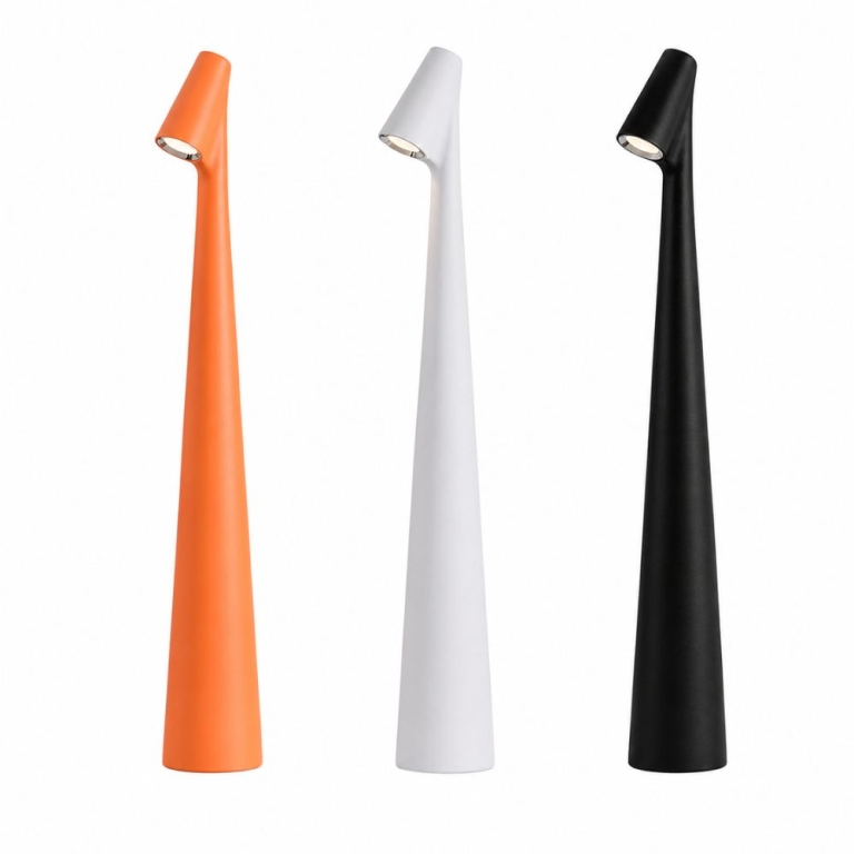 Επαναφορτιζόμενο LED Επιτραπέζιο Φωτιστικό Αλουμινίου 35cm Dimmable 28698