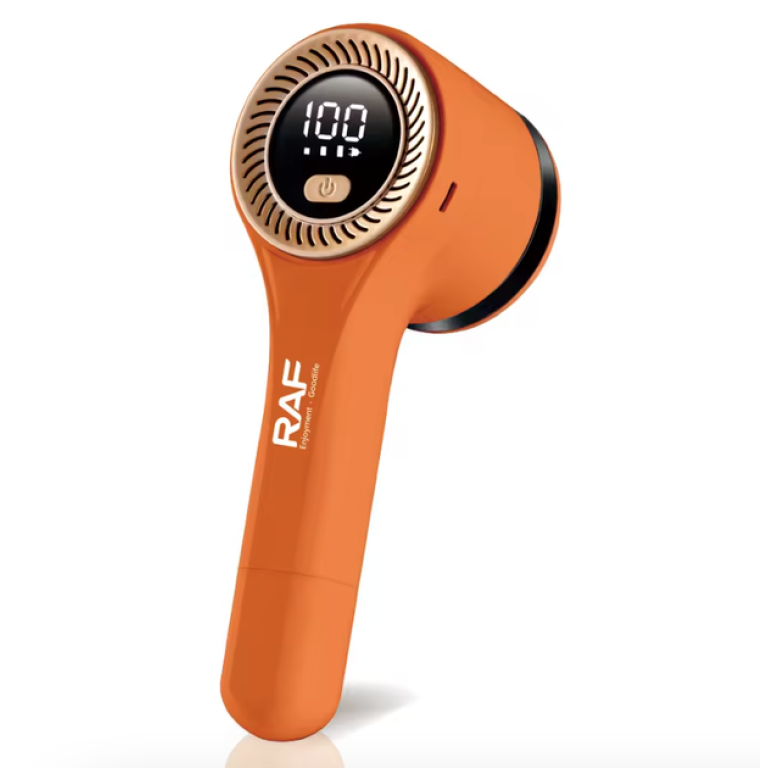 Επαναφορτιζόμενος Αποχνουδωτής Ρούχων USB Με Οθόνη LED Και 6 Λεπίδες RAF R.4109