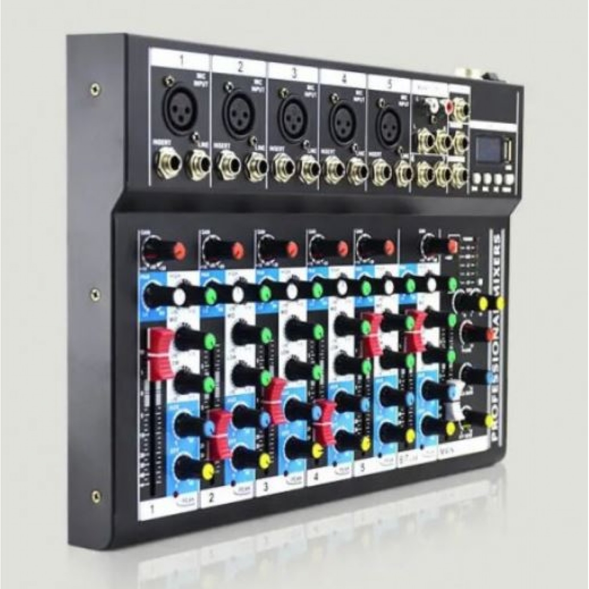 Επαγγελματικός Μίκτης Ήχου 7 Καναλιών Με Bluetooth USB FX WVNGR F7-MB - Image 2