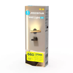 Επιτοίχιο Φωτιστικό LED Απλίκα 6.5W Θερμού Φωτισμού 2700K Aigostar - Image 6