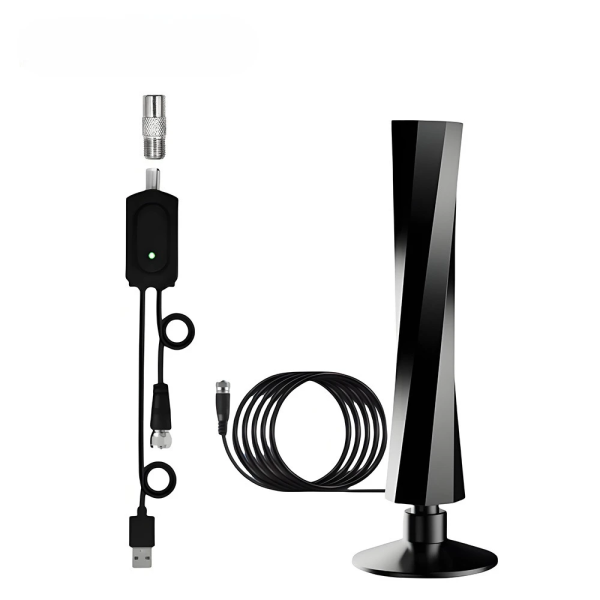 Εσωτερική Κεραία Τηλεόρασης Ψηφιακή Με Ενισχυτή Σήματος 4K/1080P AH-004