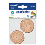 Φέτες Ξύλου για Χειροτεχνίες Wood Chips Σετ 2 Τεμαχίων Alsuomi AL5650