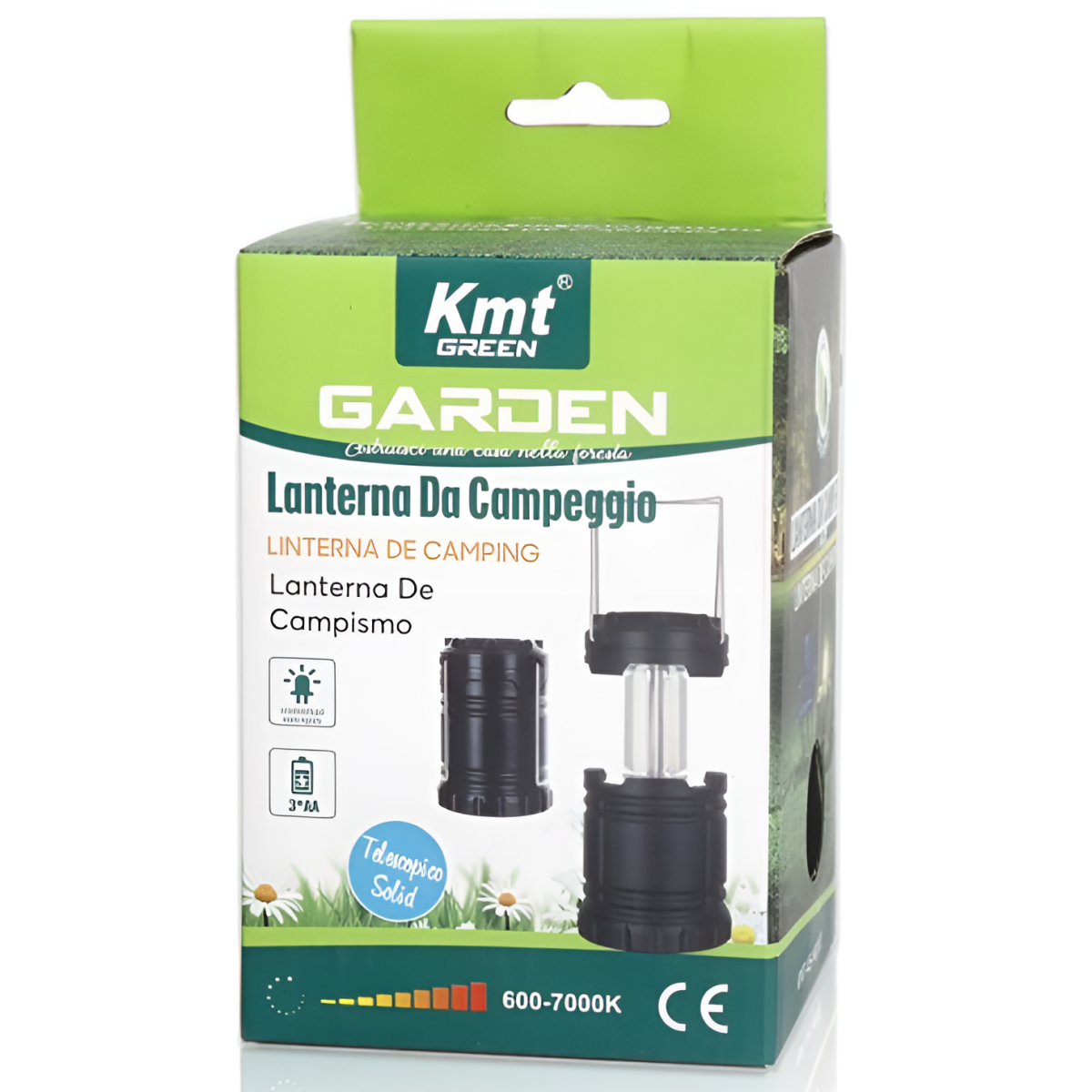 Φορητό Φωτιστικό Camping LED COB 6W Με Χερούλι 18cm Kmt Style 2904290 - Image 5