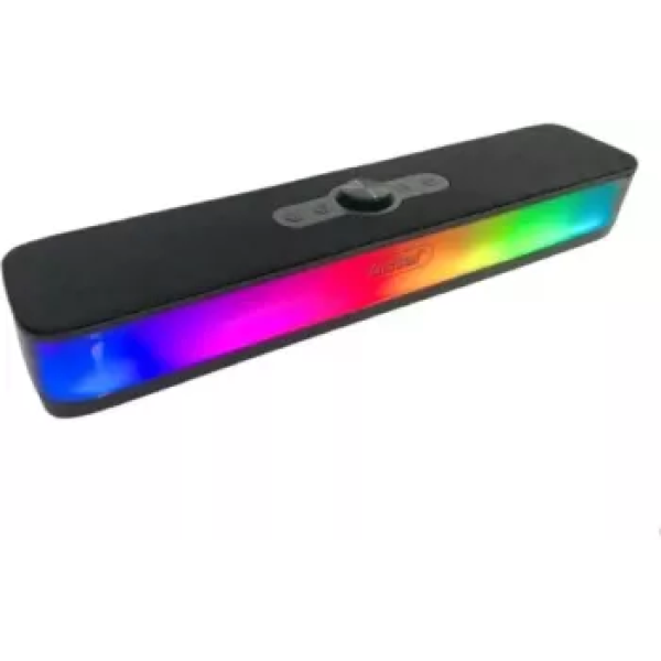 Φορητό Ηχείο Bluetooth 10W Με LED Φωτισμό FM/USB/TF/AUX Andowl Q-YX1866 Μαύρο