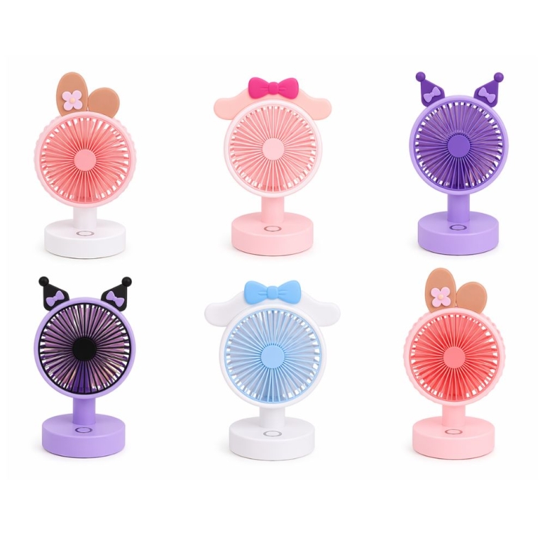 Φορητός Επαναφορτιζόμενος Ανεμιστήρας με Βάση DD8110S