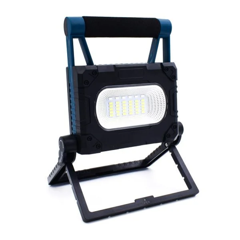 Φορητός Ηλιακός Προβολέας 30W Με Powerbank Και Μαγνήτη W875-1