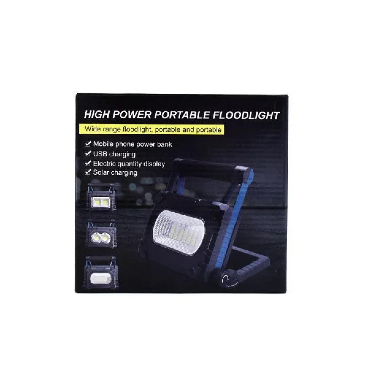 Φορητός Ηλιακός Προβολέας 30W Με Powerbank Και Μαγνήτη W875-1 - Image 6