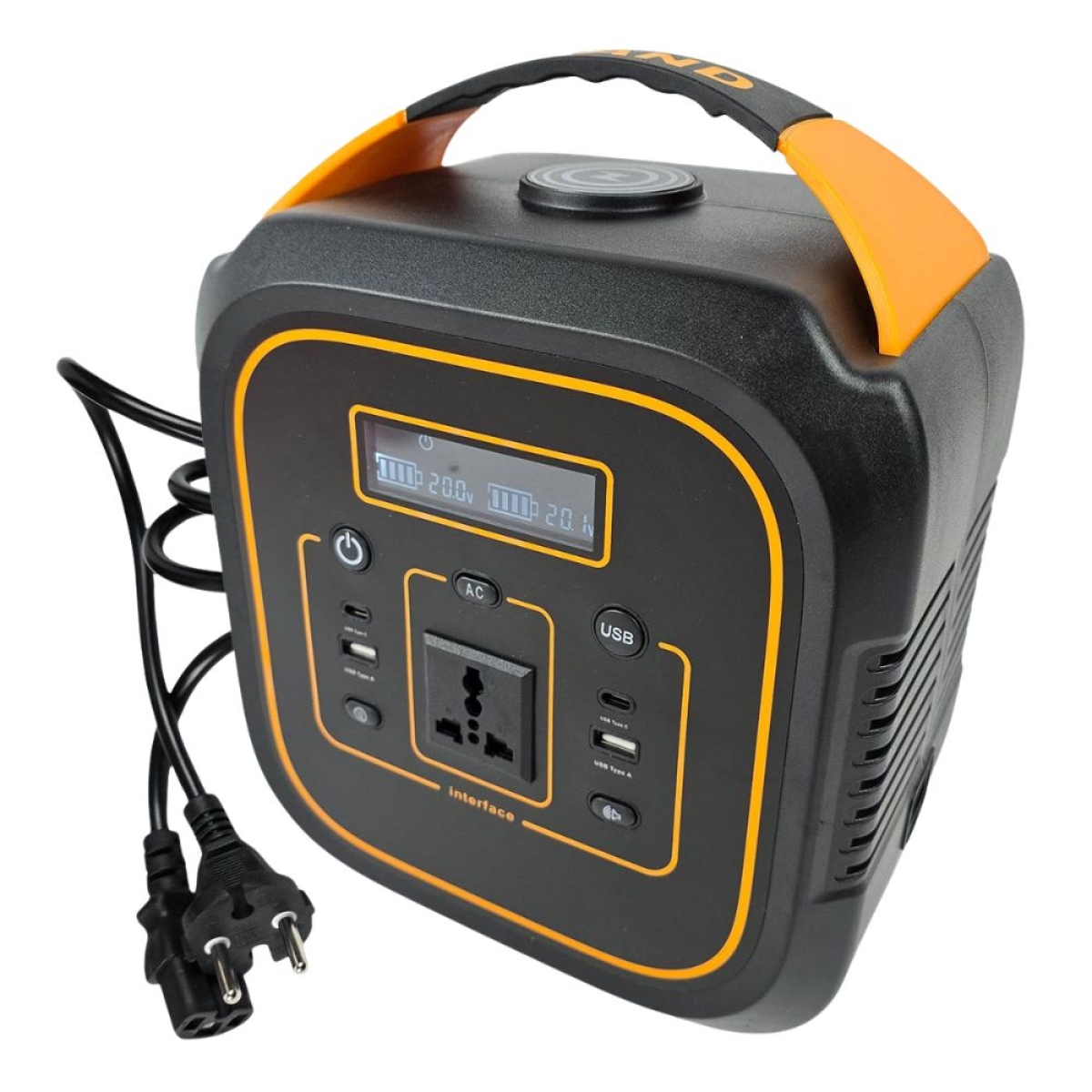 Φορητός Σταθμός Ενέργειας 300W 384Wh με AC Πρίζα, USB QC & Type-C PD 30W HL18668-271