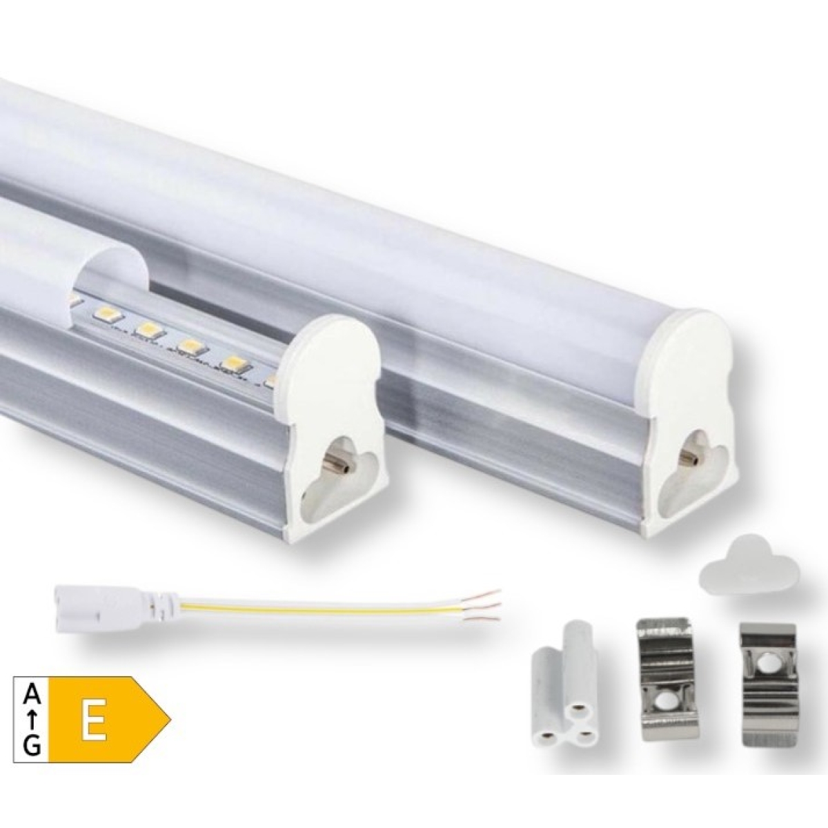 Φωτιστικό LED Γραμμικό T5 30cm 6W Με Επιλογή Χρώματος Universo T5-6W-O3C - Image 2