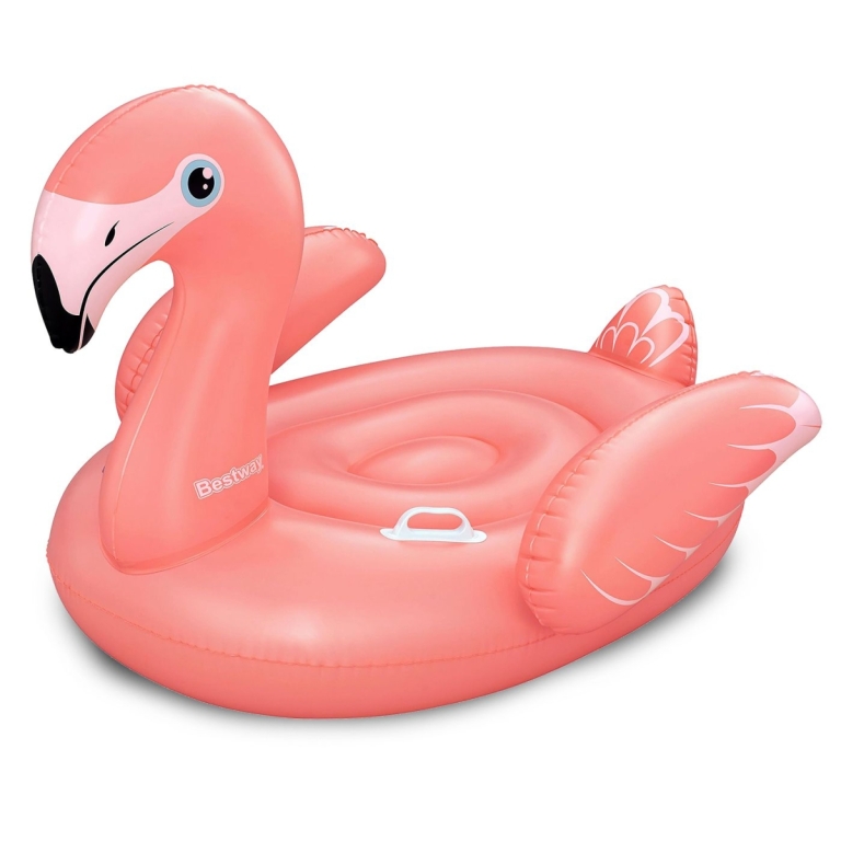Φουσκωτό Θαλάσσης Flamingo με Χειρολαβές 138x107cm Bestway 41525