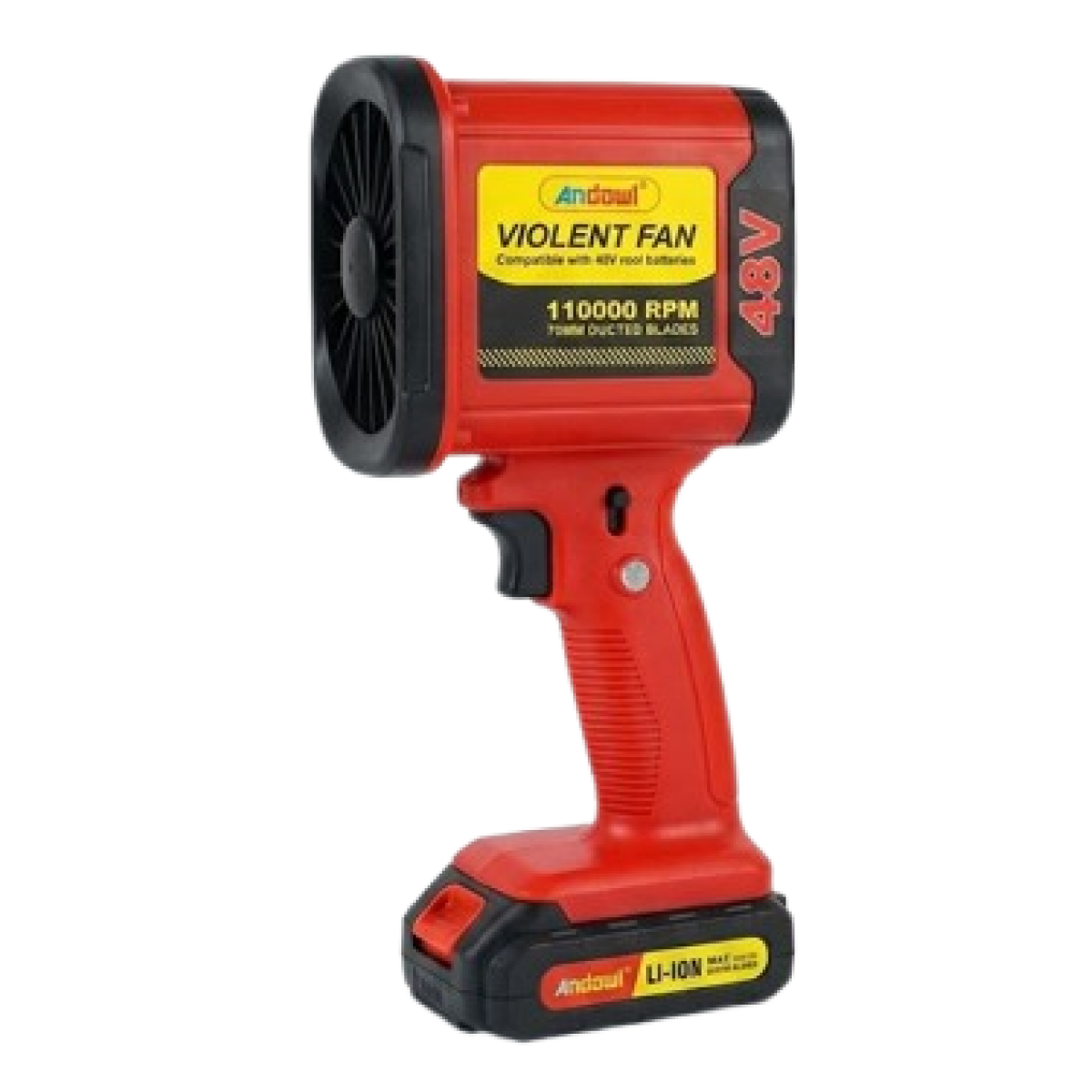 Φυσητήρας 48V Επαναφορτιζόμενος 110000RPM Andowl Q-G1023 - Image 2