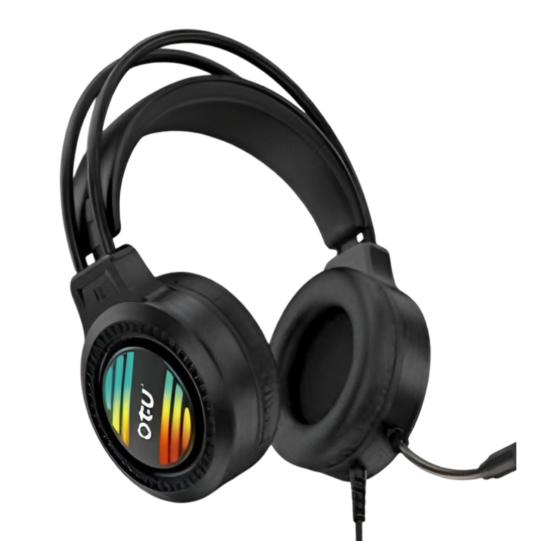 Gaming Ακουστικά Με Μικρόφωνο Και RGB Φωτισμό Otu HJ-21