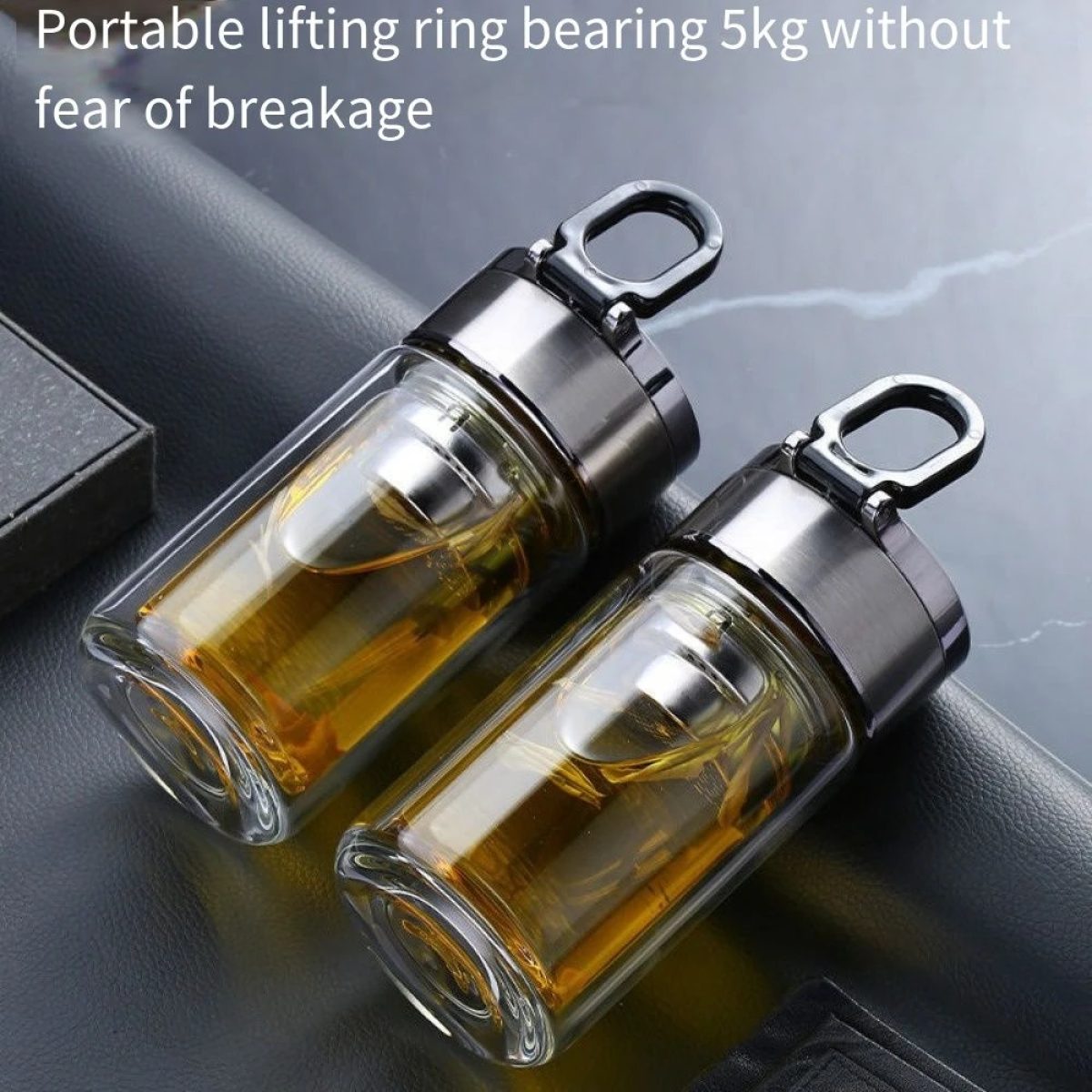 Γυάλινο Μπουκάλι 350ml Με Φίλτρο Και Κλείδωμα 28864 - Image 5