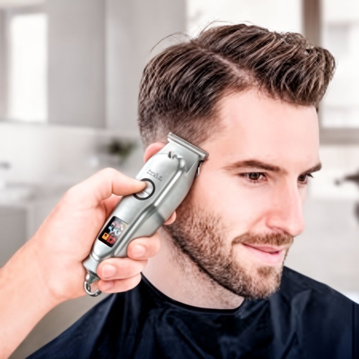 Hoco DAR63 Κουρευτική μηχανή σε Ασημί