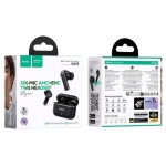 Hoco EQ35 In-ear Bluetooth Handsfree Ακουστικά με Θήκη Φόρτισης