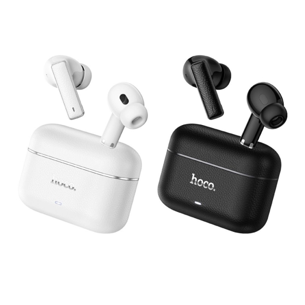 Hoco EQ35 In-ear Bluetooth Handsfree Ακουστικά με Θήκη Φόρτισης