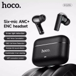 Hoco EQ35 In-ear Bluetooth Handsfree Ακουστικά με Θήκη Φόρτισης