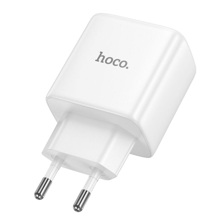 Hoco GaN Φορτιστής USB-C 60W με PD3.2 & PPS - Λευκό