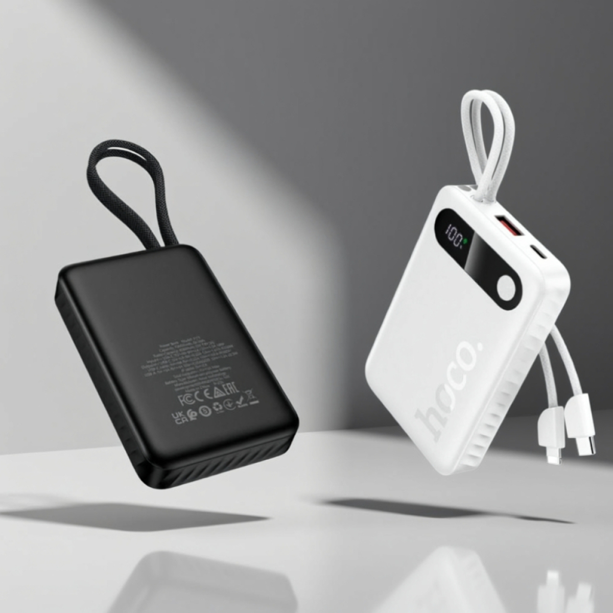 Hoco J171 Edge Power Bank 10000mAh με USB-C & Lightning – 22.5W Fast Charging