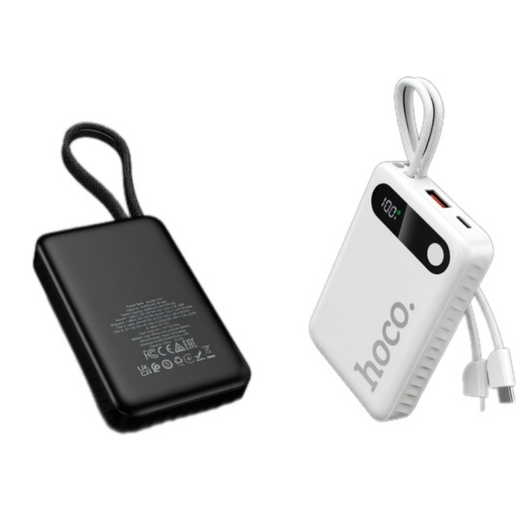 Hoco J171 Edge Power Bank 10000mAh με USB-C & Lightning – 22.5W Fast Charging