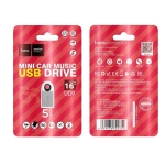 Hoco UD9 Insightful 16GB USB 2.0 Stick Ασημί