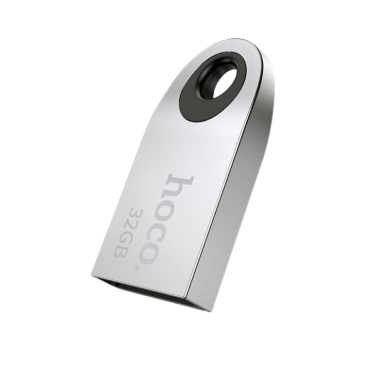 Hoco UD9 Insightful 32GB USB 2.0 Stick Ασημί