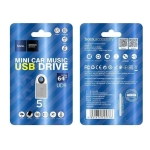 Hoco UD9 Insightful 64GB USB 2.0 Stick Ασημί