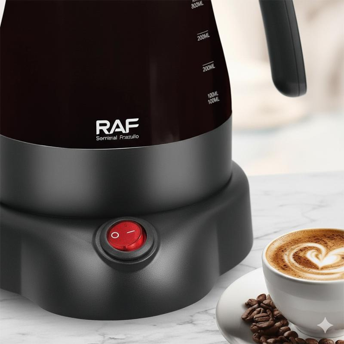 Ηλεκτρικό Μπρίκι Για Ελληνικό Καφέ 600ml 600W RAF R.7210 - Image 4