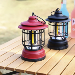 Ηλιακό Φορητό Φωτιστικό Camping LED 10W Επαναφορτιζόμενο USB 17cm Kmt Style 2904296 - Image 2