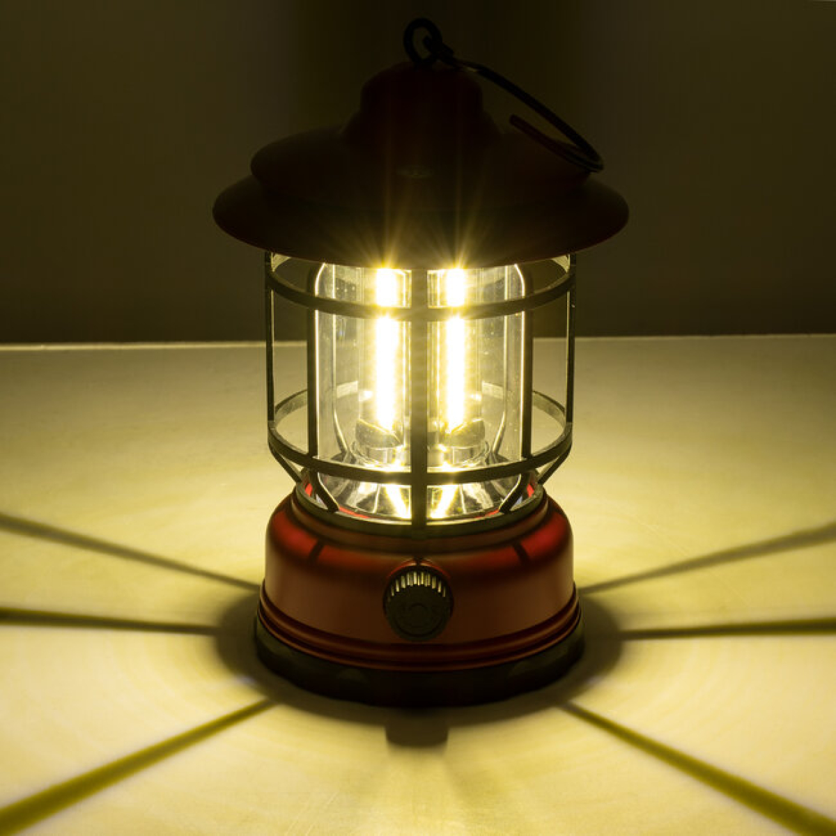 Ηλιακό Φορητό Φωτιστικό Camping LED 10W Επαναφορτιζόμενο USB 17cm Kmt Style 2904296 - Image 4