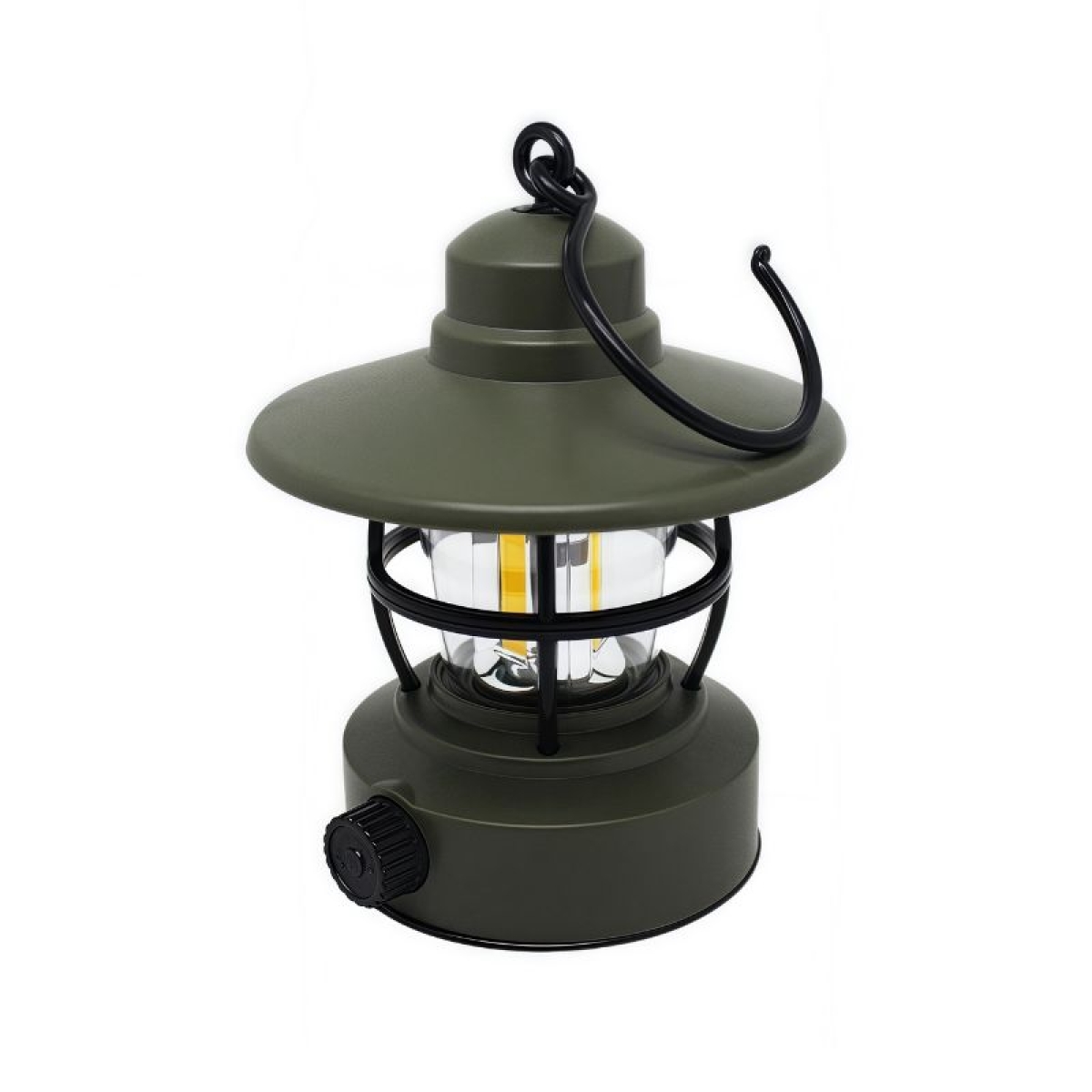 Ηλιακό Φορητό Φωτιστικό Camping LED 5W Επαναφορτιζόμενο Με Γάντζο 14cm Kmt Style 2904300 - Image 3