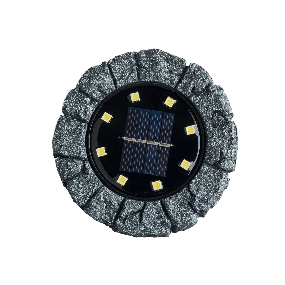Ηλιακό Φωτιστικό Κήπου LED Με Όψη Πέτρας Kmt Style 295971 - Image 4
