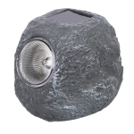 Ηλιακό Φωτιστικό Κήπου Σε Σχήμα Πέτρας LED 11.5cm 2003029