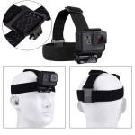 Ιμάντας Στήριξης Κεφαλιού Για Action Camera Ρυθμιζόμενος Puluz PU24 Μαύρος - Image 4