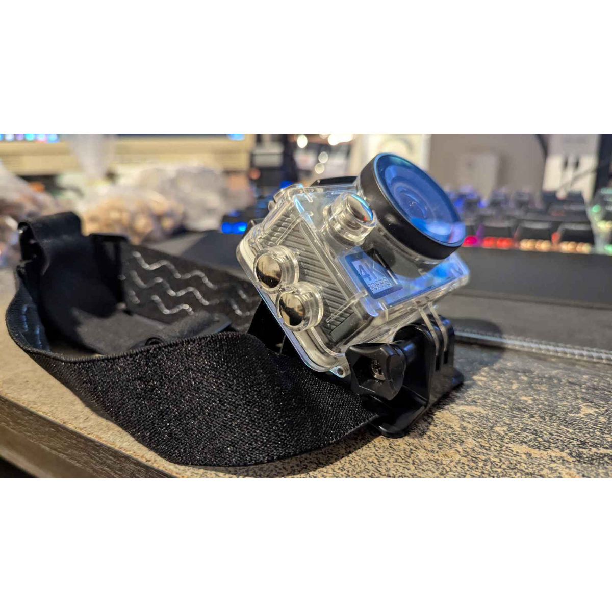 Ιμάντας Στήριξης Κεφαλιού Για Action Camera Ρυθμιζόμενος Puluz PU24 Μαύρος - Image 5