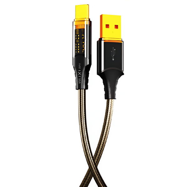 Καλώδιο Φόρτισης Και Δεδομένων USB Σε Type-C 100W 1.2m Moxom LX-CB862