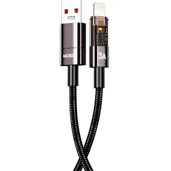 Καλώδιο Φόρτισης USB Σε Lightning 3A 1.8m Moxom LX-CB841