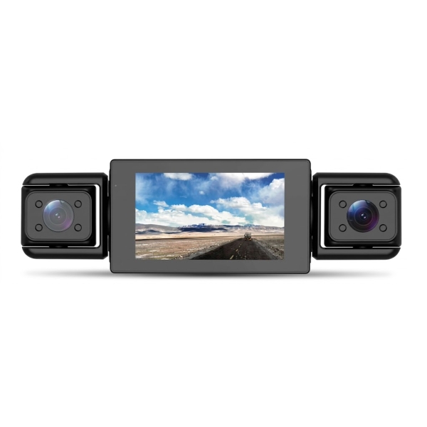 Κάμερα Αυτοκινήτου 4K Ultra HD DVR Με Διπλό Φακό Και Οθόνη Andowl Q-CA720